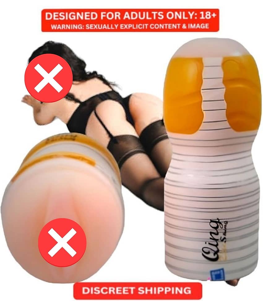 Half Body Real touch Soft and Comfortable Vigina Sexy Mini Doll Silicone Pocket Pussy Toy For Men Masturbation with Free Lube BY CRAZYNYT