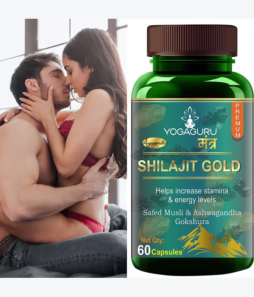 Shilajeet Gold Capsules, Pure Shilajit, Original Shilajit, Pure Shilajit Capsule, for Vigour & Vitality, enriched with Shilajit,
