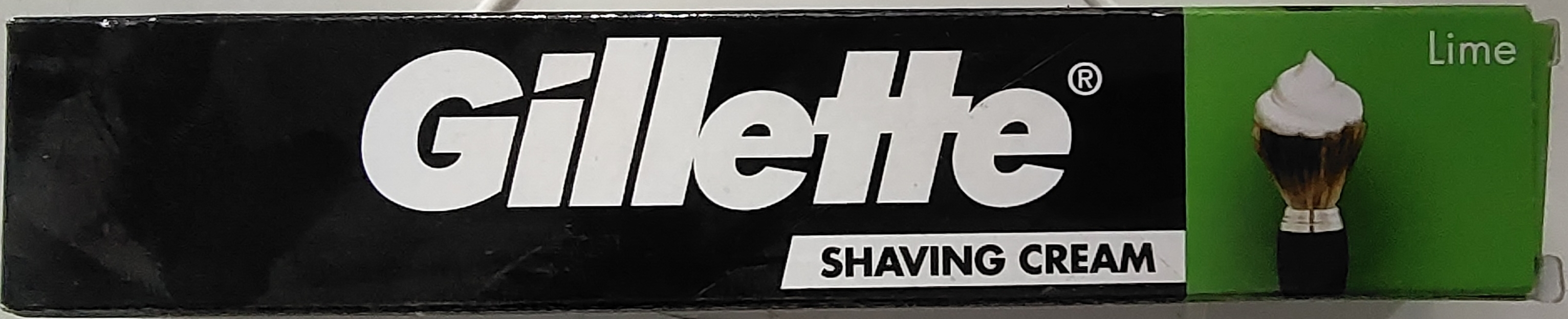 Gillette shaving cream lime