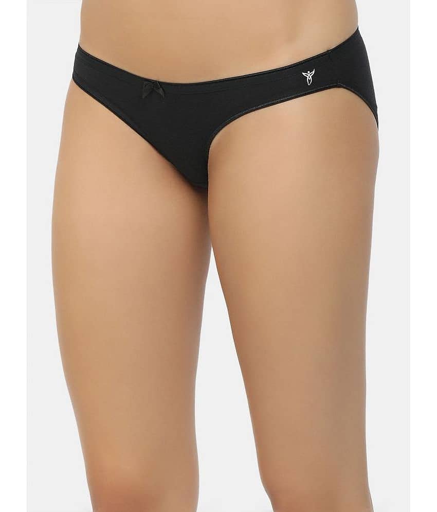 shyygl Pack of 3 Cotton Lycra Solid Women's Bikini ( Multicolor ) SL-901 view 2