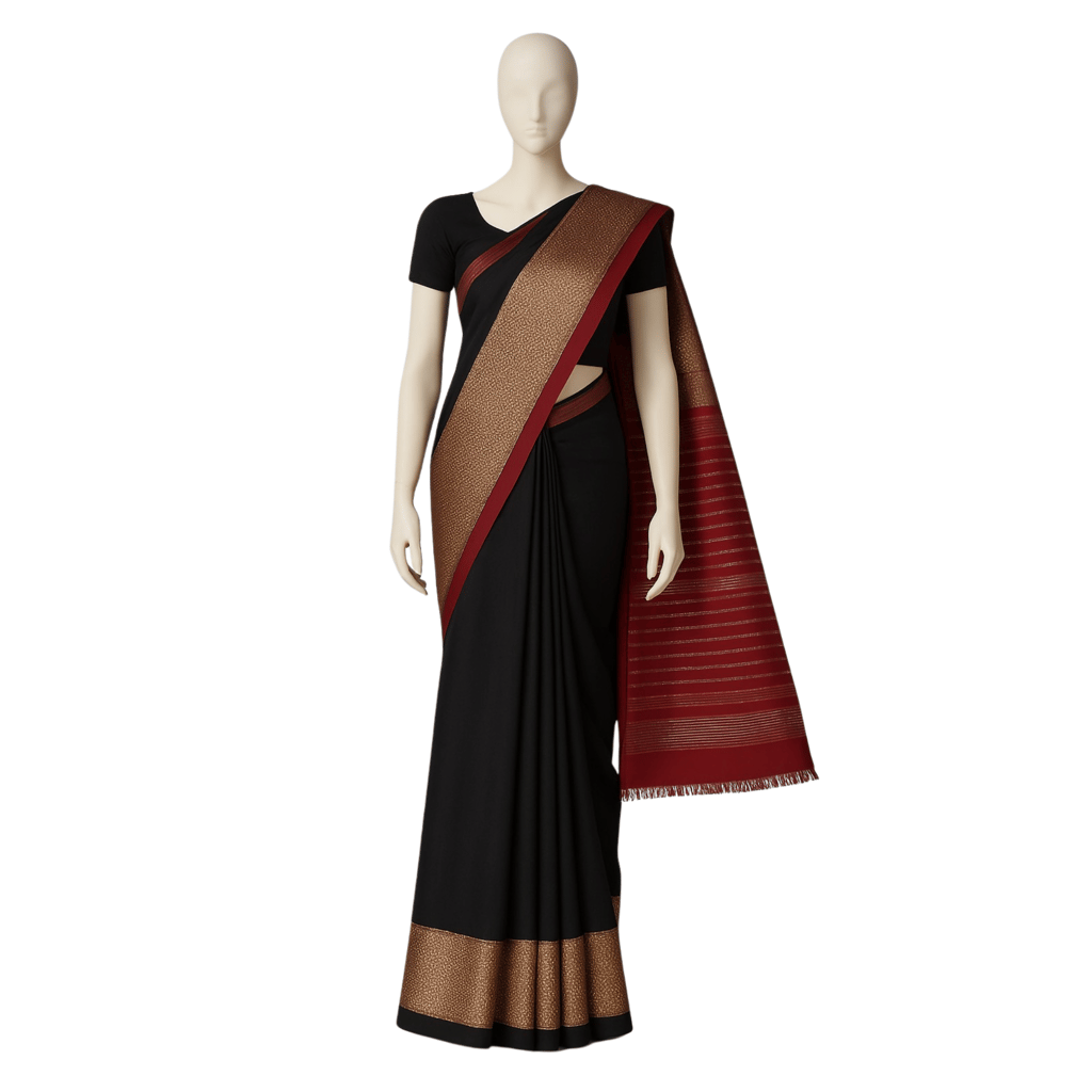 Maheshwar Shree : Gold Black