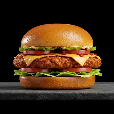 Fiery Chicken Burger