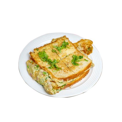 Toast Omelette Sandwich