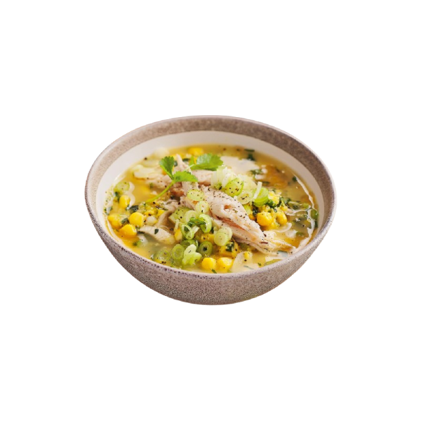 Sweet Corn Chicken Soup