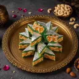Kaju Diamond Cake