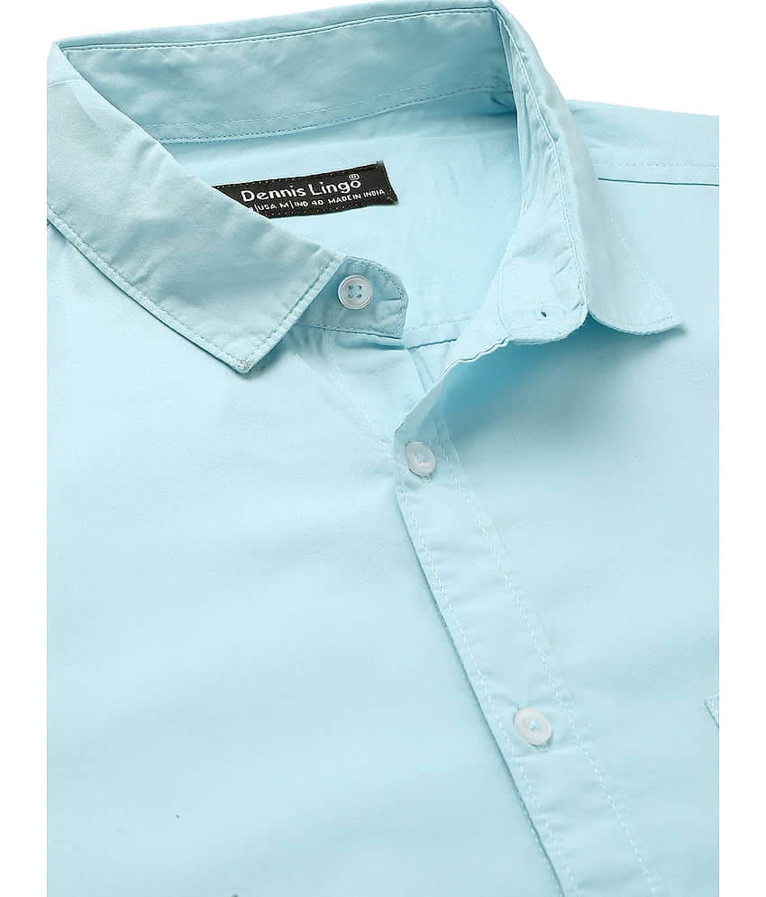 Dennis Lingo - Black 100% Cotton Slim Fit Men's Casual Shirt ( Pack of 1 ) view 2