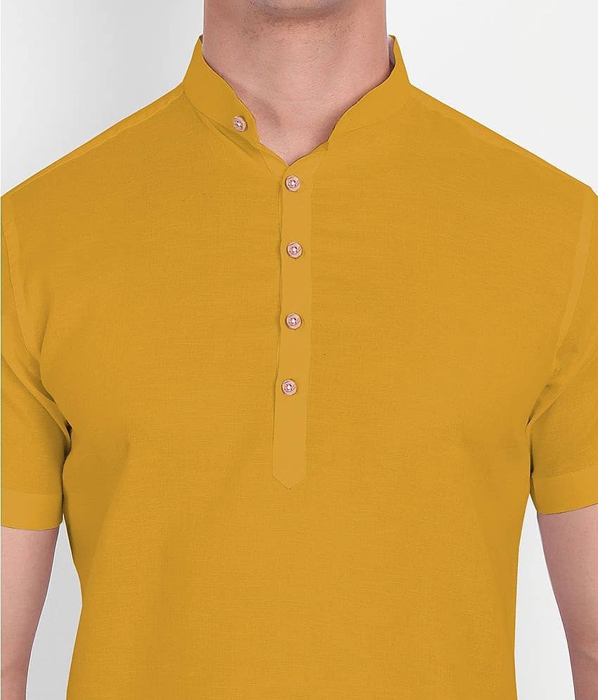 Vida Loca - Peach Cotton Slim Fit Men's Casual Shirt ( Pack of 1 ) view 2
