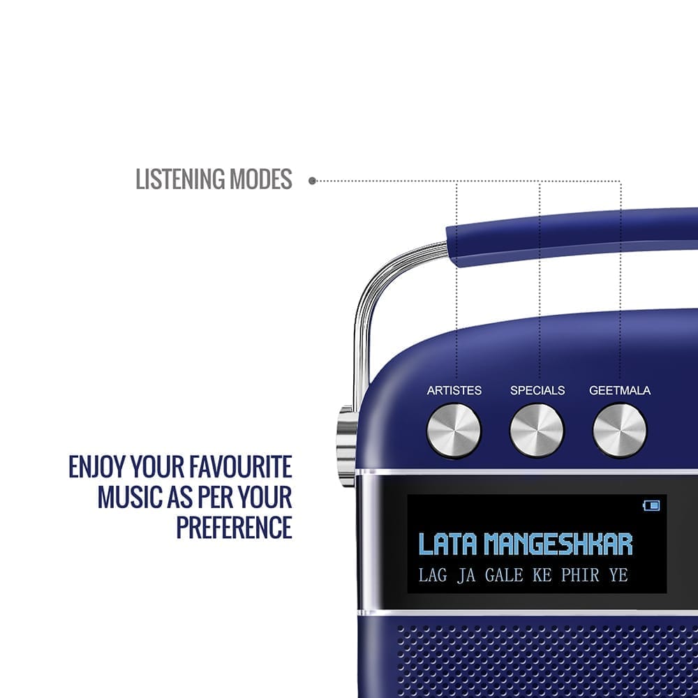 Saregama Carvaan Premium Hindi (Royal Blue) view 2