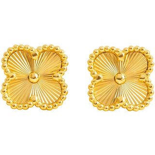 Clover Stud Earring (Gold)
