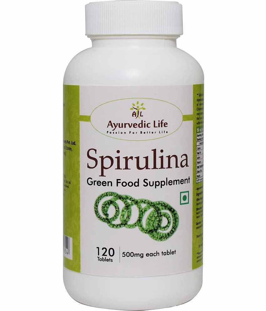 Ayurvedic Life Spirulina Tablet 120 No.S Pack of 1