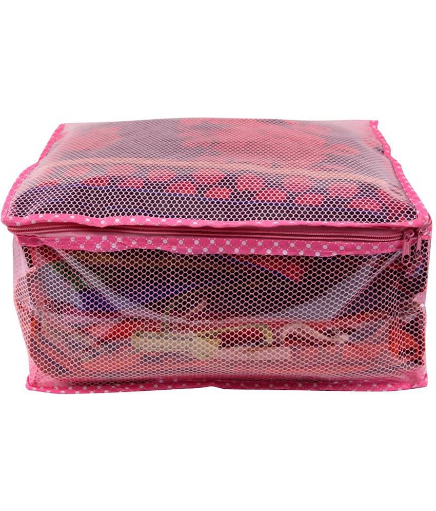 RAJA Pink Saree Covers - 2 Pcs view 2