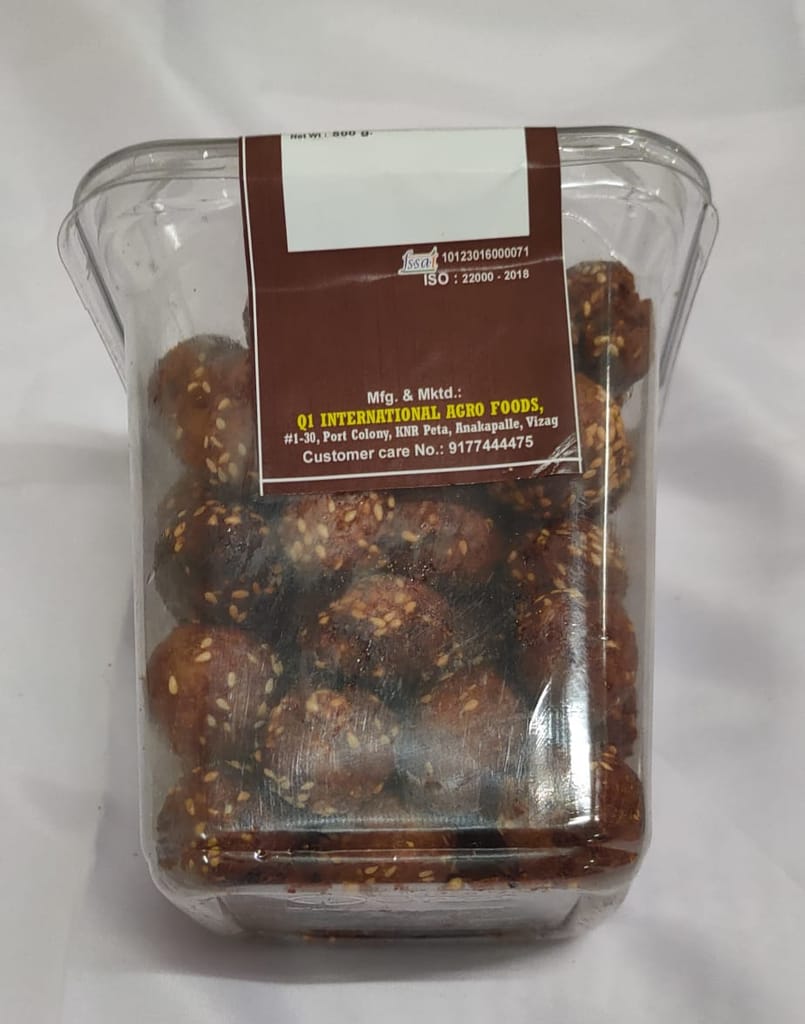 Anakapalle Bellam Pakundalu - Traditional Indian Food - 500g view 2