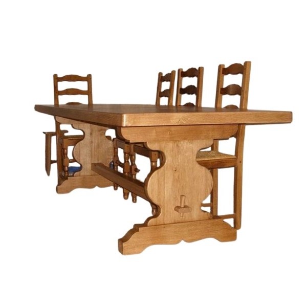 Wooden Dining Table view 2