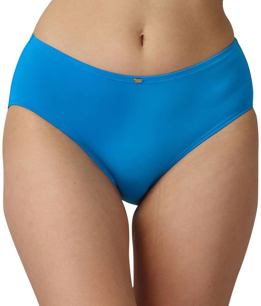 Soie Pack of 1 Nylon Bikini For Women ( Blue )