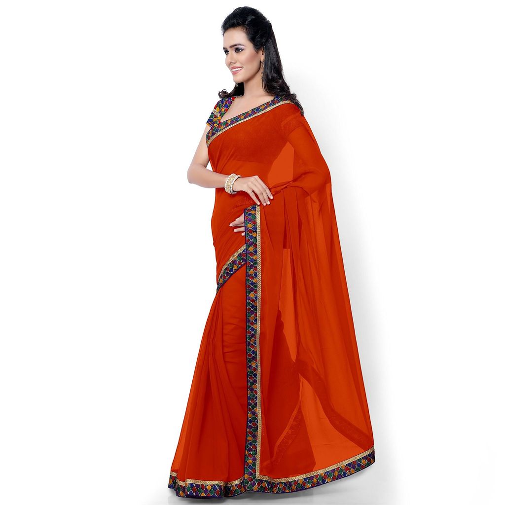 Florence Saree with Blouse Piece view 2