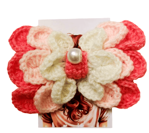 Handmade Crochet Butterfly Hair Clip