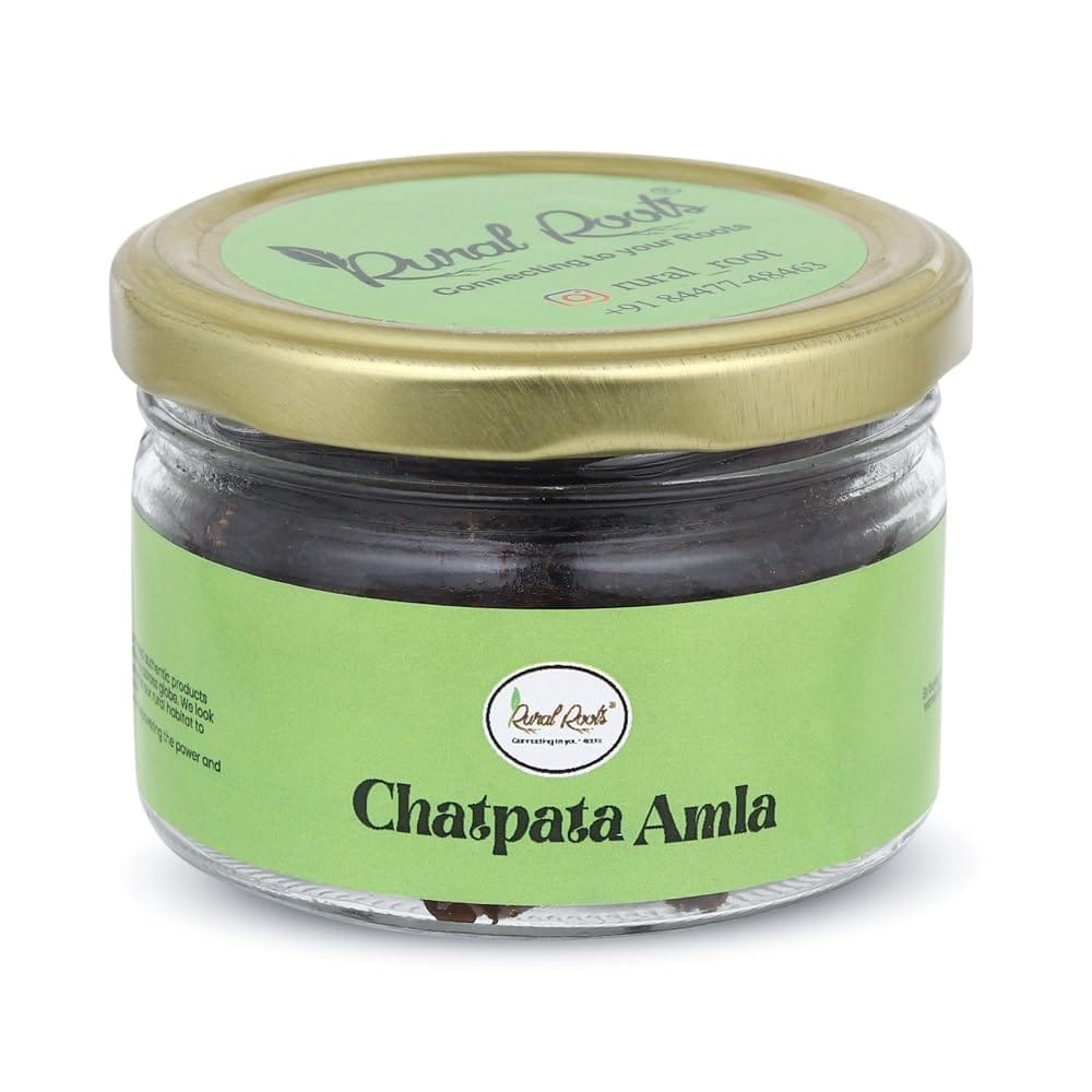 Rural Roots Chatpata Amla Candy 150g | Tangy Indian Gooseberry Treat | Vitamin C Rich Mouth Freshener | Digestive & Immunity Booster view 2