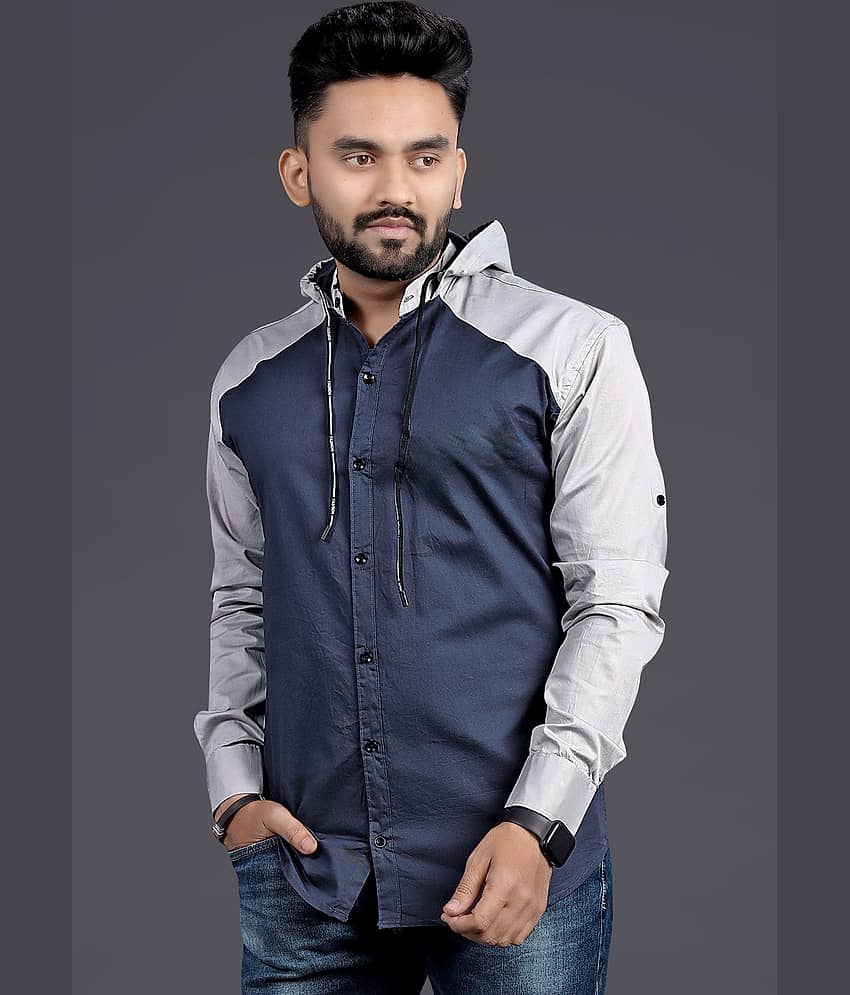 Nofilter 100% Cotton Regular Fit Solids Full Sleeves Men's Casual Shirt - Multicolor ( Pack of 1 )