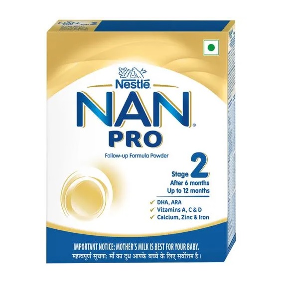 Nestle NAN PRO Stage 2 Follow Up Formula Powder 400 Gms