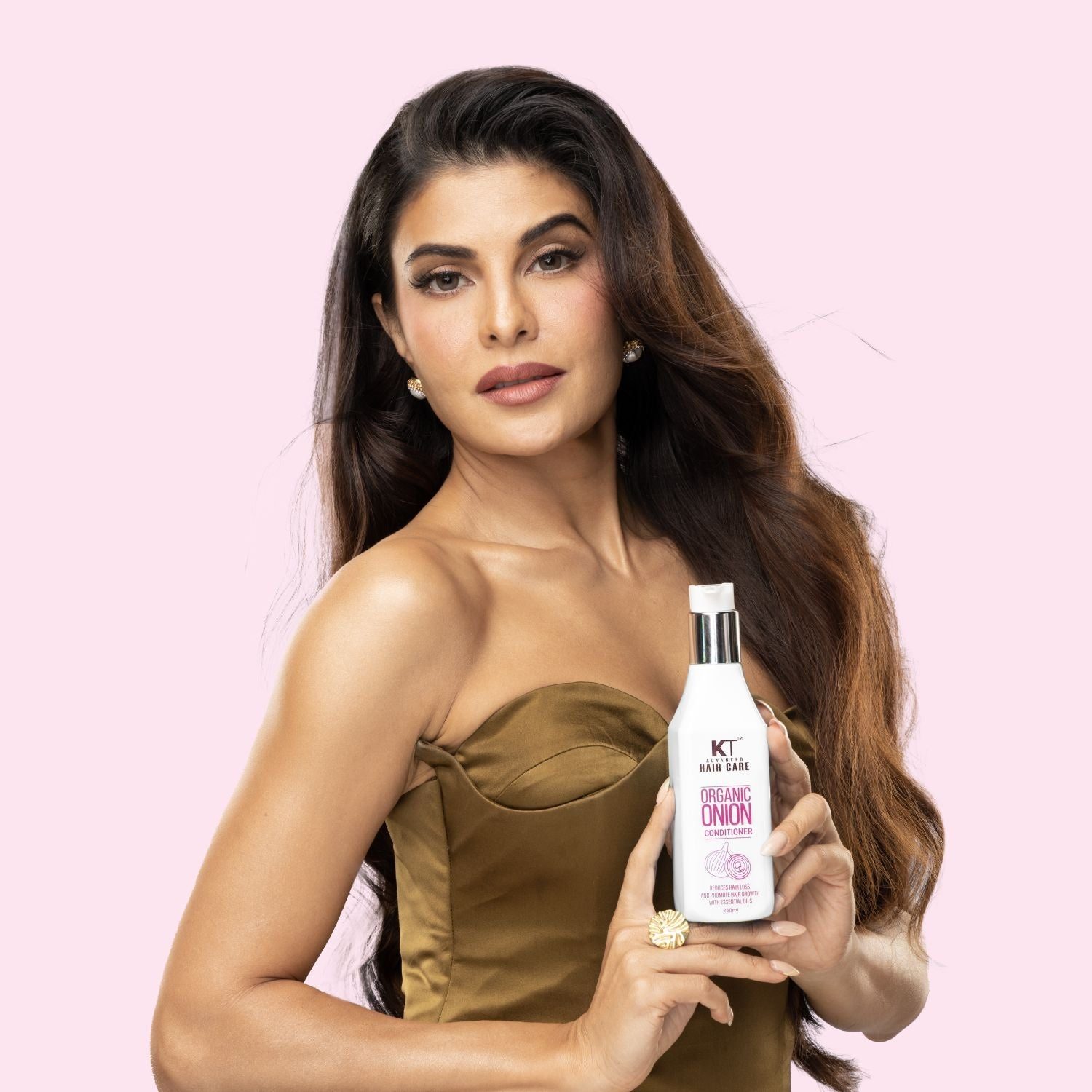KT Professional Organic Onion Conditioner, Hair Fall Control, Repairs & Strengthens Hair - 250ml view 2