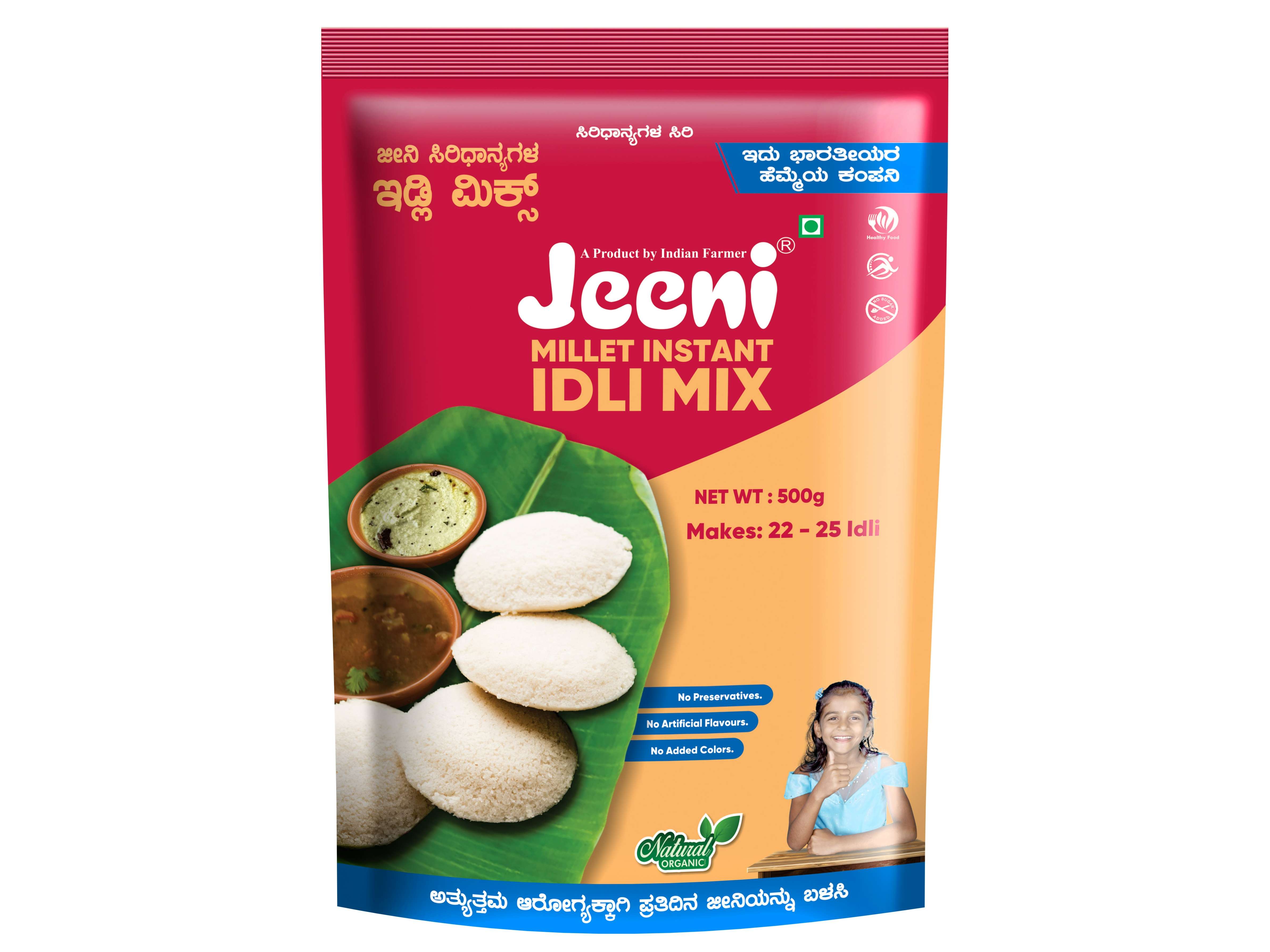 Jeeni Millet Idli Mix