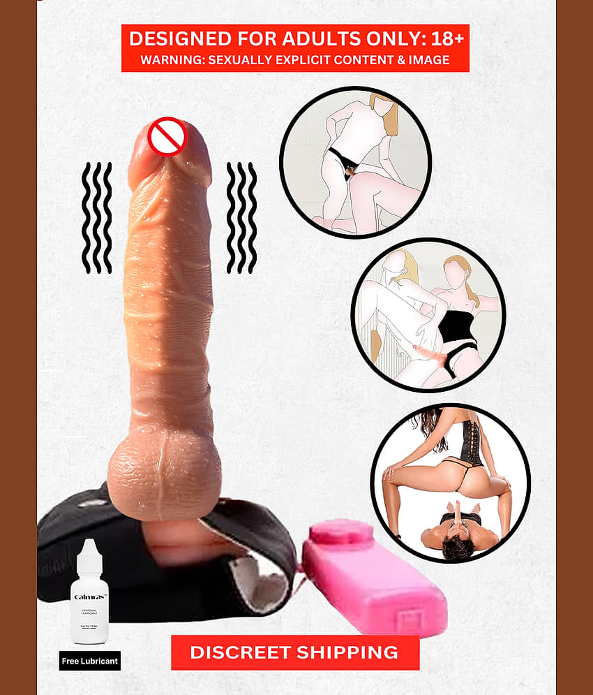 Strap-on Realistic Vibrating Dildo with Remote Wearable Harness 7 Inch Dildo with Belt Female Masturbator Sex Toys for Women Lesbian Couple
