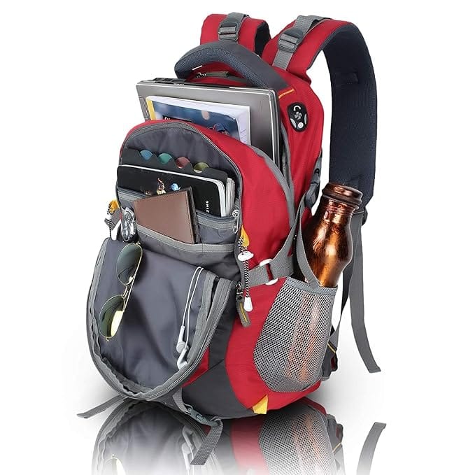 Wesley Spartan Unisex Travel Hiking Laptop Bag fits Upto 17.3 inch with Raincover and Internal Organiser Backpack Rucksack College Backpack view 2