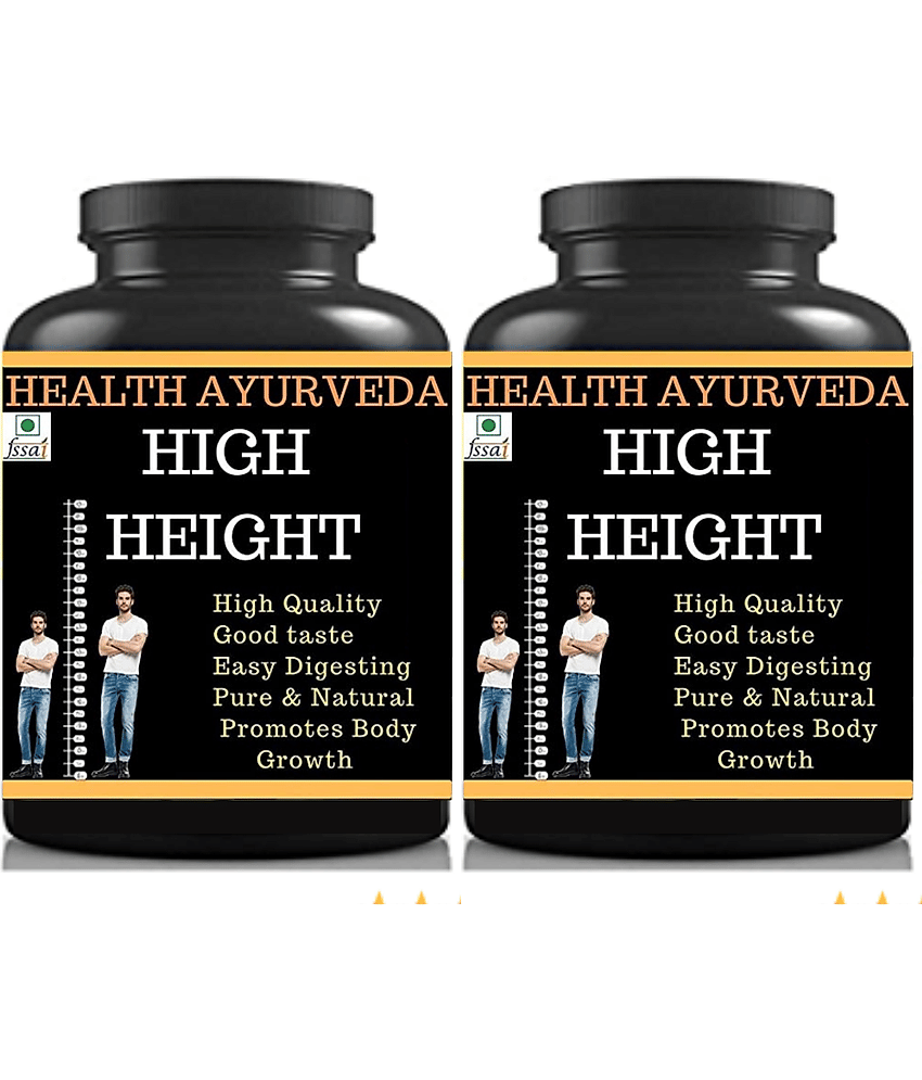 Health Ayurveda High Height Chocolate Flavour Powder 200 Gm Pack of 2