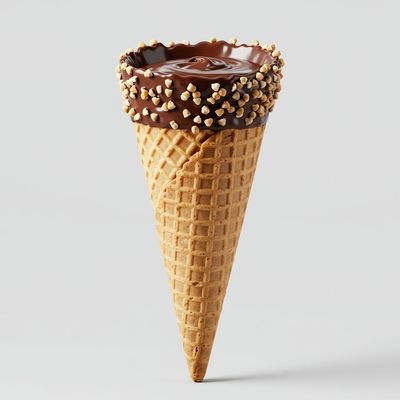 Chocolate Dipped Waffle Cone