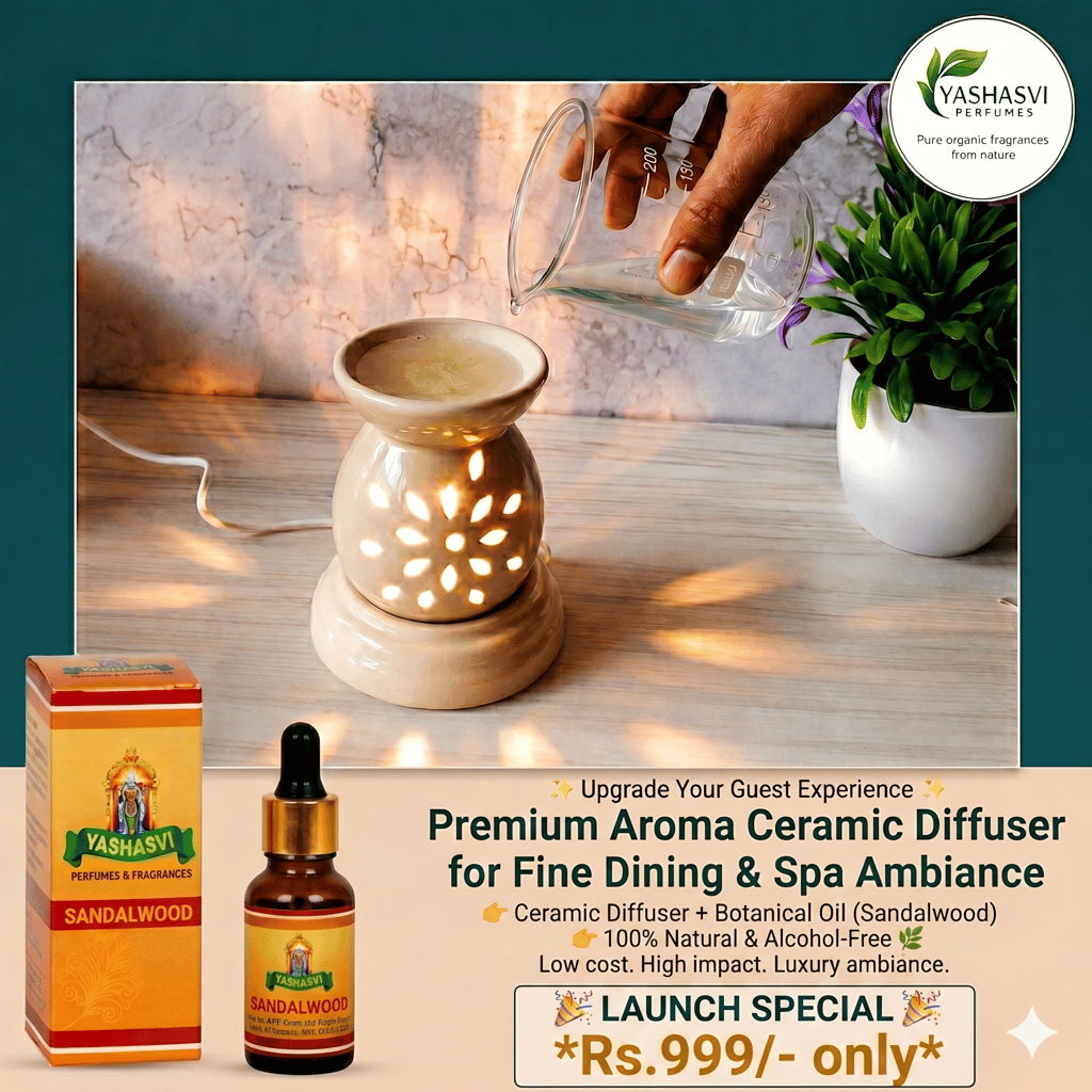Yashasvi Premium Ceramic Electric Diffuser (with Free 3ML Oil) view 2