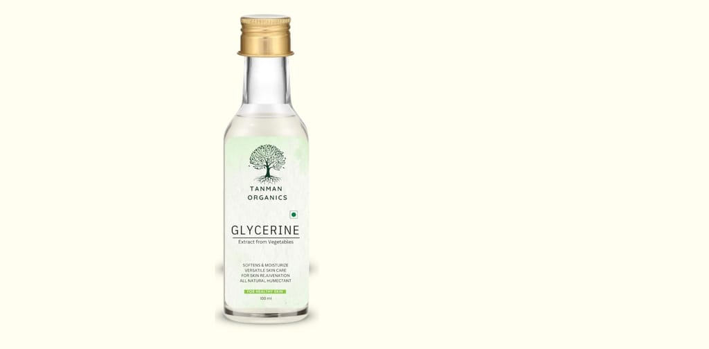 TANMAN ORGANICS 100% Pure Vegetable Glycerine | Softens & Moisturizes Skin | Versatile for Face, Body, and Hair Care | Ideal for Dry Skin Relief and Hydration
