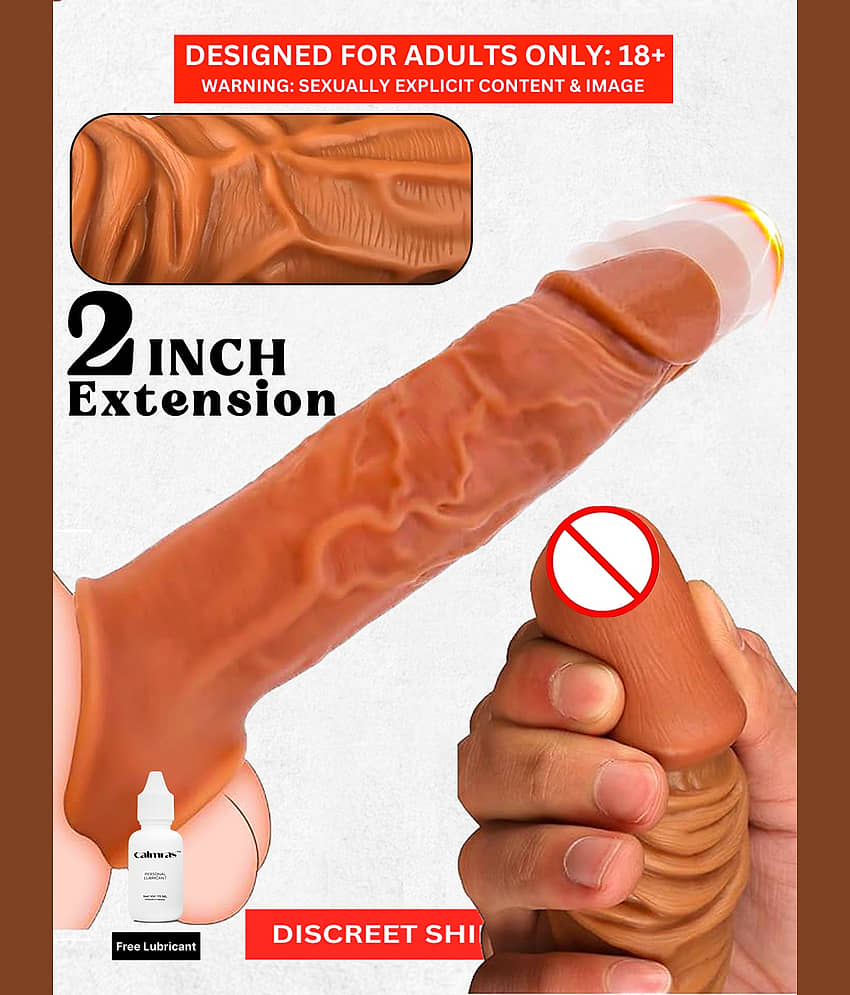 Naughty Night Toys - Silicone Open Ended Non Vibrating Penis Sleeve