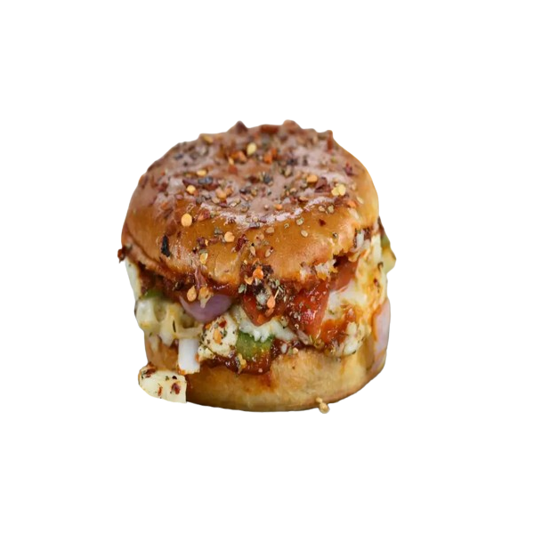 Onion Paneer Burgizza