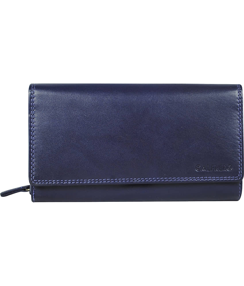 Calfnero Navy Wallet