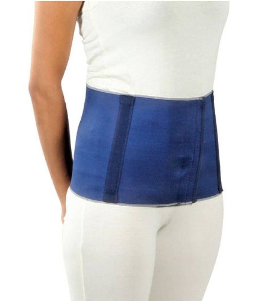 Medtrix Abdominal Belt Waist Support Back Support Blue - M Abdominal Support M