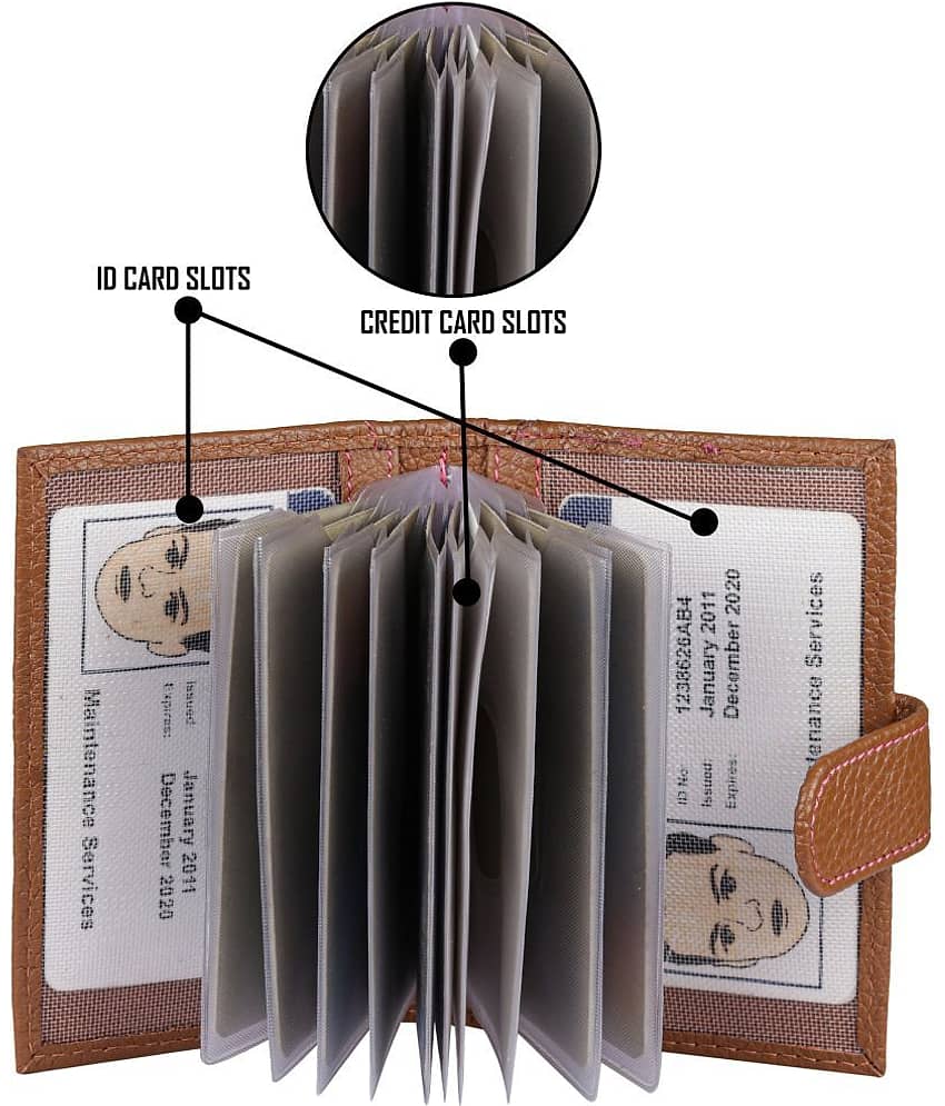 Tough Leather Card Holder ( Pack of 1 ) view 2