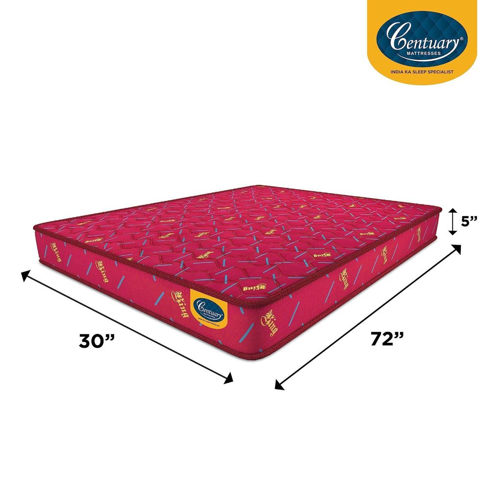 Centuary Mattresses King Coir Reversible Orthopedic 5 Inch Coir Mattress view 2