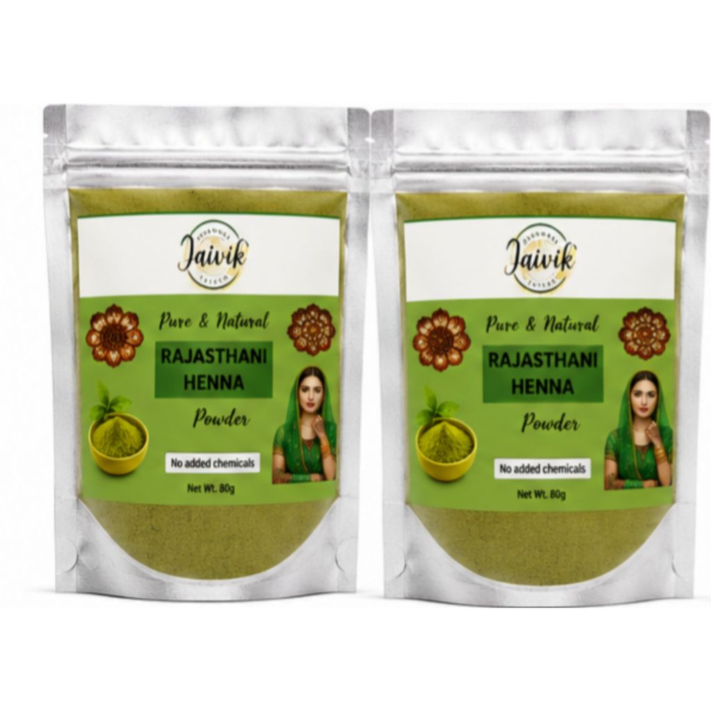 Rajasthani Henna Powder Combo Pack 160g
