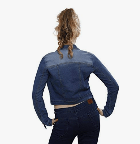 Kanzul Women's Solid Regular Jacket view 2