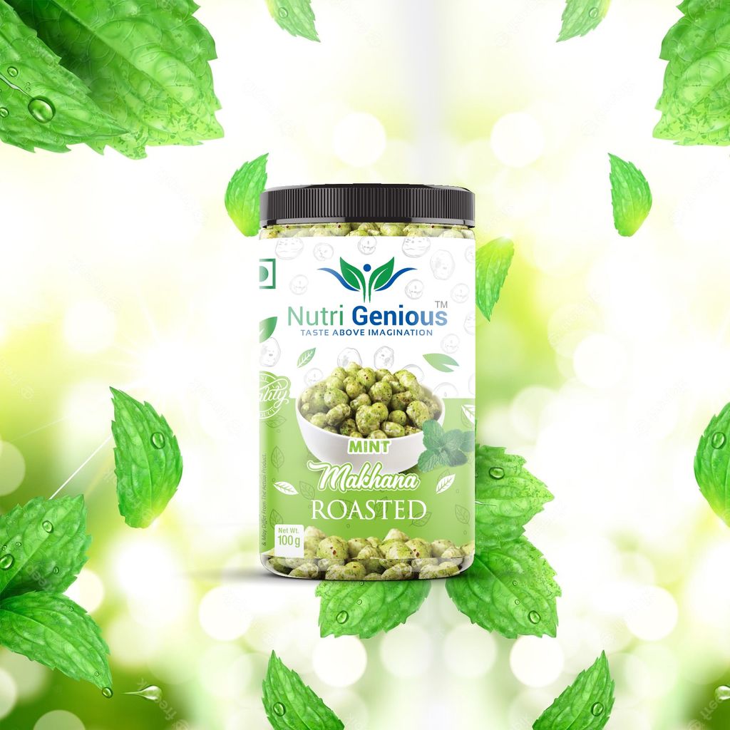 Rosted Makhana mint