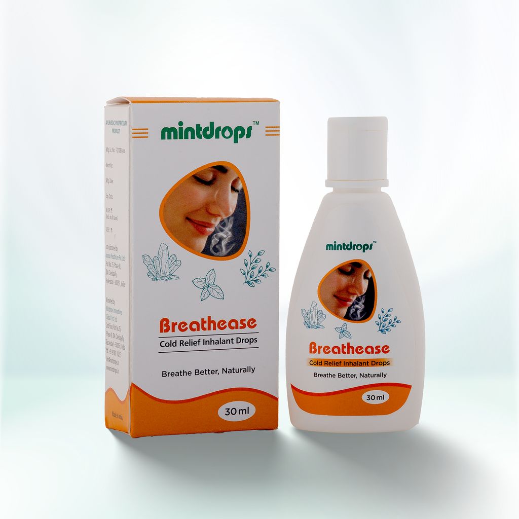 Breathease Cold Relief Inhalant Drops