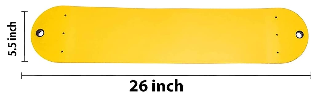 REZNOR Commercial Grade Heavy Duty Plastic Swing Seat Outdoor Swing Chair Swing seat | Weight Capacity 120 KG view 2