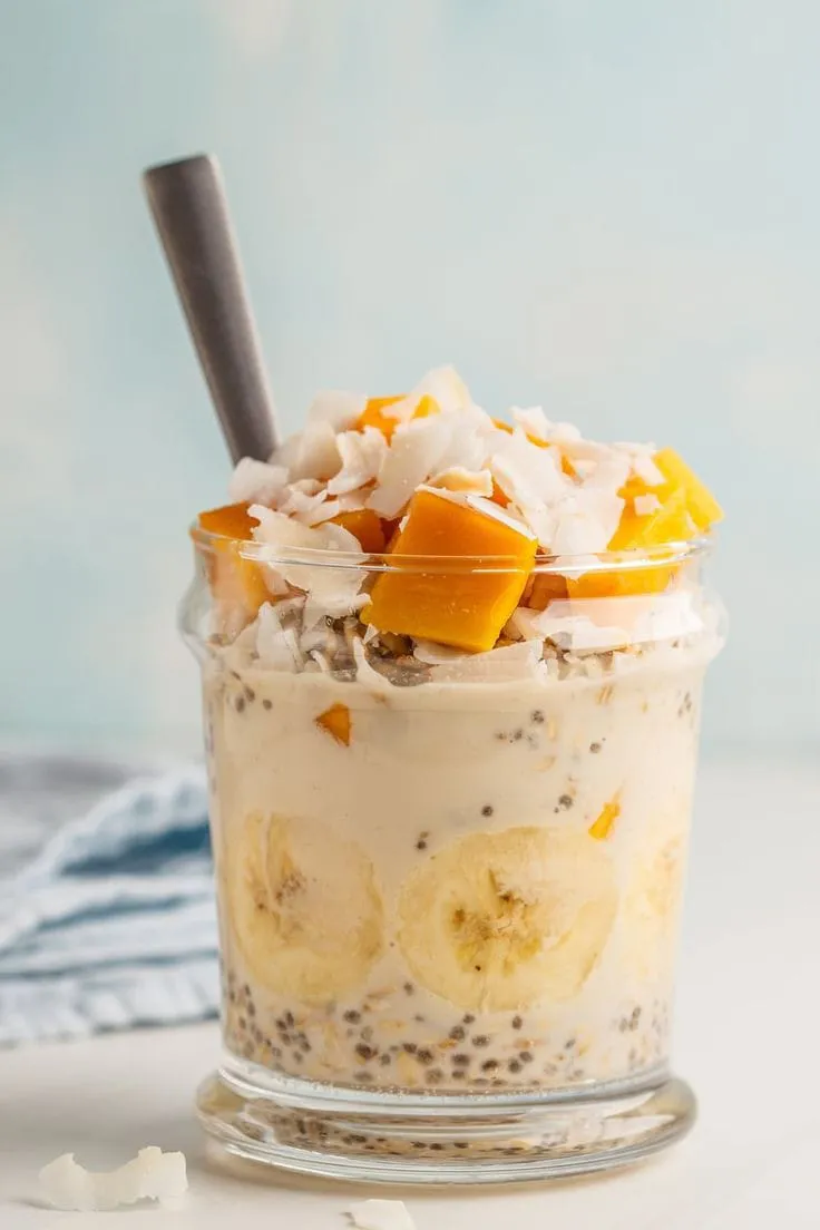 Mixed Fruit Overnight Oats[No Added Sugar]