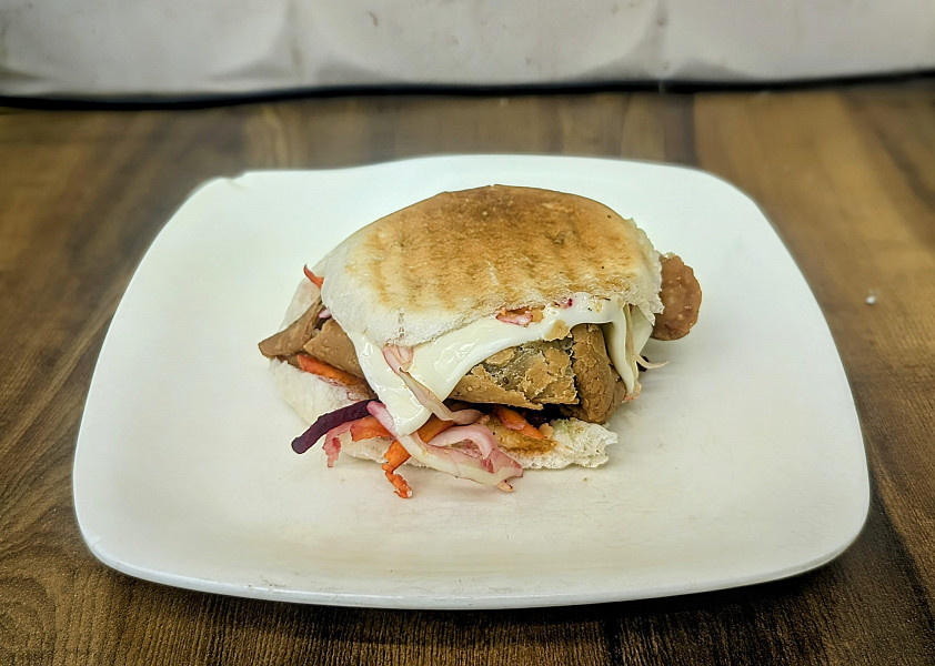 But. cheese grilled vada pav