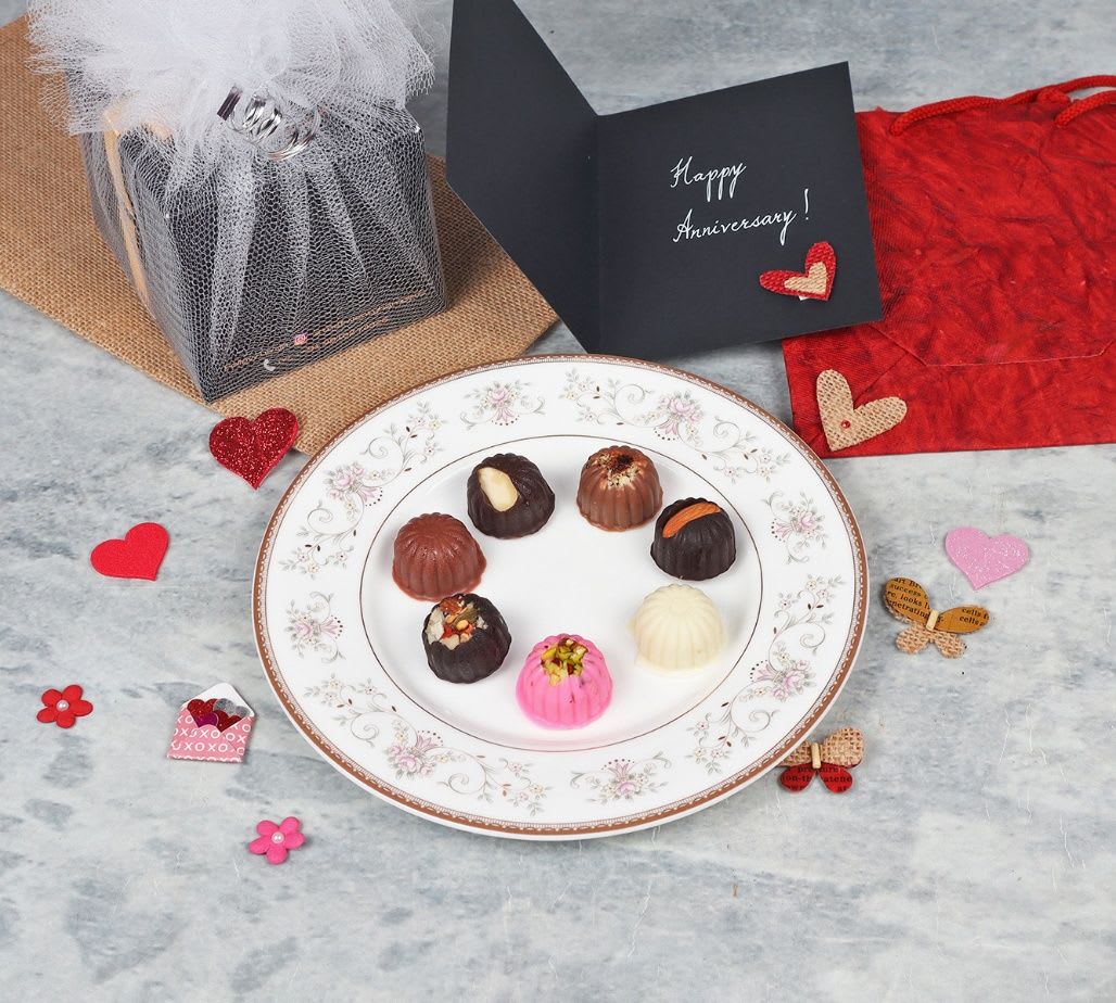 Happy Anniversary Chocolate Box of 20