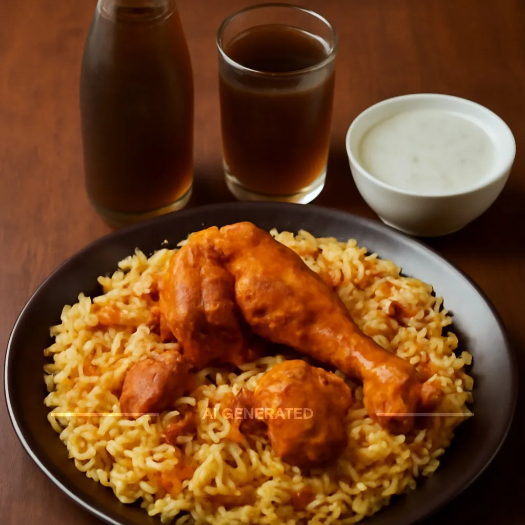 Chicken biryani combo
