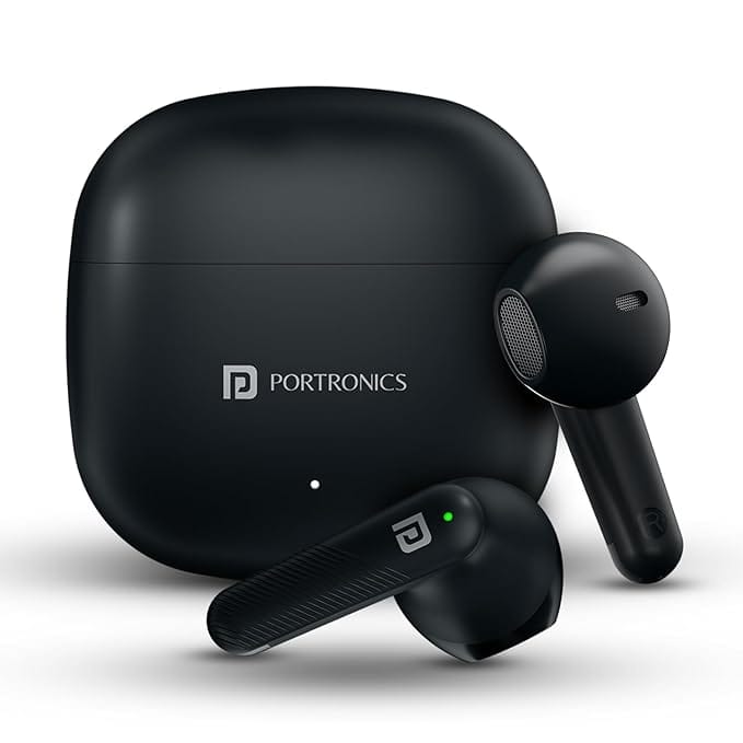 Portronics Harmonics Twins S18 in Ear TWS Earbuds with 30H Playtime