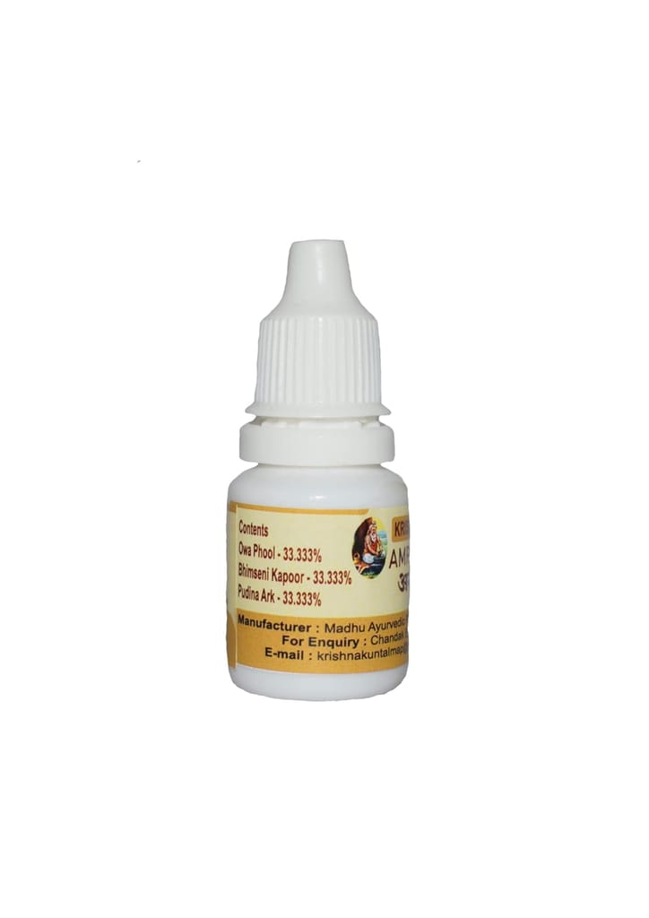 KRISHNAKUNTAL AMRUTDHARA (pack of 3, 10 ml each)