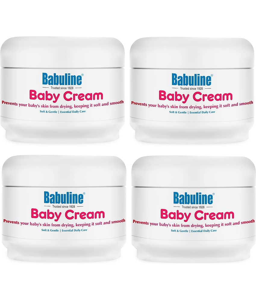 Babuline Baby Cream Giftings Kit (Pack of 4) (White)