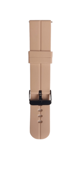 22mm Soft Silicone Watch Strap Compatible with Samsung, Realme, OnePlus, Boat Flash & Noise Colorfit Pulse Grand Smartwatch – Adjustable Replacement Band view 2